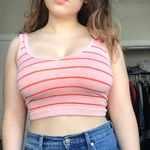 Urban outfitters seamless ribbed tank